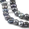 Dyed Natural Cultured Freshwater Pearl Beads Strands PEAR-A006-03B-4
