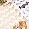 9 Yards Polyester Wavy Fringe Trim Ribbon OCOR-XCP0002-90C-3
