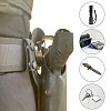4Pcs Military Tactical Belt Buckle Heavy Duty and 1 Set Tactical Double Snap Belt Keeper Loop FIND-FH0002-66-5