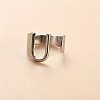 304 Stainless Steel Cuff Rings FS-WGEAFE6-42-1