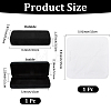 1Pc Rectangle Iron & Velvet Eyeglass Cases AJEW-CN0007-35B-2