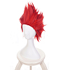 Short Red Anime Cosplay Wavy Wigs OHAR-I015-07-2