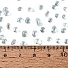 Transparent Electroplate Glass Beads EGLA-Q138-01D-4