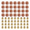 50Pcs Synthetic Goldstone Beads G-TAD0001-14-2