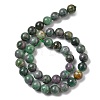 Natural Ruby in Zoisite Beads Strands G-R011-A02-01-3