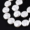 ABS Plastic Imitation Pearl Beads Strands KY-N015-08-B01-3