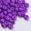 Baking Paint Glass Seed Beads SEED-Q025-4mm-M16-2