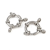 304 Stainless Steel Spring Ring Clasps STAS-B095-03P-03-2