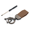 PU Leather Keychains KEYC-TADJ0009-03B-04-1