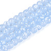 Baking Paint Glass Beads Strands DGLA-N015-4mm-06-1