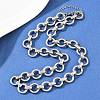 13MM 304 Stainless Steel Ring Link Chain Necklaces NJEW-Z105-03P-1