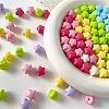 Baking Paint Opaque Acrylic Beads SACR-P035-09-1