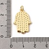 Brass Enamel Pendants KK-H267-115G-3