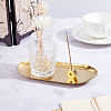 2Pcs Hexagon Brass Incense Burner Holder AJEW-ME0004-08-5