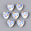 Handmade Porcelain Ceramic Beads PORC-T134-28B-1