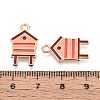 Alloy Enamel Pendants ENAM-T022-60B-3