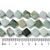 Natural Myanmar Jadeite Beads Strands G-A092-D01-02-5