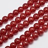 Natural & Dyed Malaysia Jade Bead Strands G-A146-10mm-A02-4