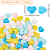 120Pcs Resin Cabochons CRES-SP0001-25-2