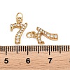 304 Stainless Steel Rhinestone Pendants STAS-N133-03H-G-3