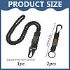 2Pcs Polyester Cord Rope Rock Climbing HJEW-HY0001-45A-2