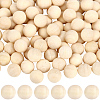 150Pcs Unfinished Wood Beads WOOD-PA0001-83A-1