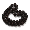 Carved Jujube Wood Beads WD-CBAC5FE-01-2