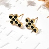 304 Stainless Steel Stud Earrings EJEW-F361-19G-4