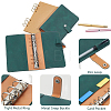 2Pcs Rectangle Imitation Leather Loose-leaf Notebook Book Covers AJEW-CL0006-28-6