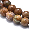 Natural Picasso Jasper Beads Strands G-M353-A29-6mm-3