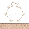 Natural Cultured Freshwater Pearl Rice Charm Bracelets BJEW-TA00723-4
