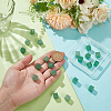 20Pcs Natural Green Aventrine Gemstone European Beads G-NB0005-89C-3