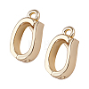 20Pcs Brass Fold Over Clasps KK-ME0004-12G-1