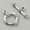 Tibetan Style Alloy Toggle Clasps LS-FIND-CJC0017-21D-AS-1
