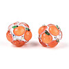 Fruit Round Resin Beads RESI-T059-03G-1
