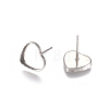 304 Stainless Steel Stud Earring Findings STAS-G225-21P-2
