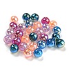 Iridescent Acrylic Glitter Beads MACR-F078-07A-1