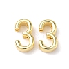 Brass Slide Charms KK-L253-15G-03-1