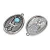 Tibetan Style Alloy Pendants AL-CBA2376-07AS-2