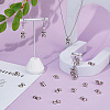 100Pcs Tibetan Style Alloy Pendants FIND-DC0008-42-4