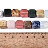 Natural & Synthetic Mixed Gemstone Beads Strands G-Q608-10-5