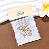 SHEGRACE Brass Micro Pave Clear Cubic Zirconia Pendants XGRQ29086-394G-P-6