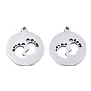 Jewelry Non-Tarnish 201 Stainless Steel Pendants STAS-S081-008-1
