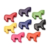 Synthetic Turquoise Dyed Horse Beads G-B015-M-1