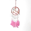 Woven Net/Web with Feather Pendant Decorations PW-WGCFE38-02-1