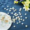 180Pcs 4 Styles Natural White African Opal & Flower Amazonite & Quartz Crystal Beads G-TA0003-14-5