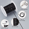 20M Round Cowhide Leather Cord WL-WH0015-01A-02-4