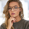 Leather Eyeglass Necklace Strap AJEW-CL0005-06B-4