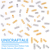 Unicraftale 120Pcs 4 Style Stainless Steel Hollow Tube Beads STAS-UN0055-68-5