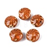 Windmill Spiral Pattern Vintage Handmade Porcelain Beads PORC-N013-19-02-1